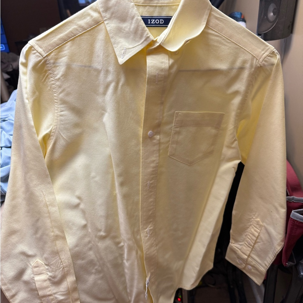 Izod Bright Yellow Shirt